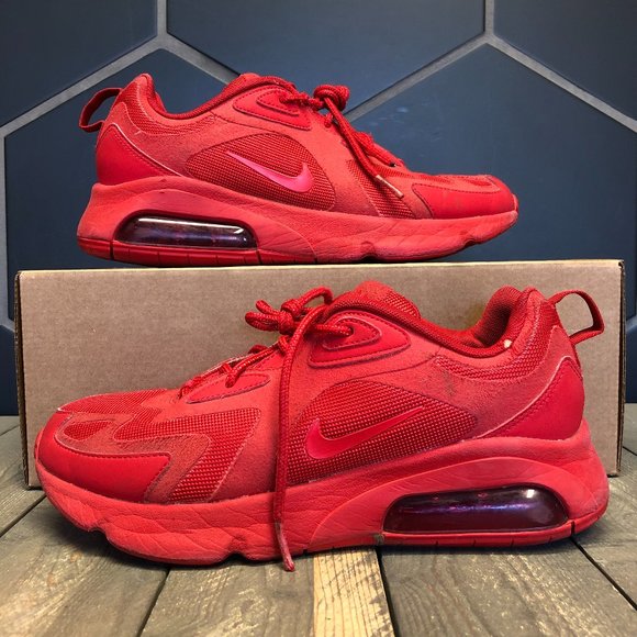 air max 200 triple red